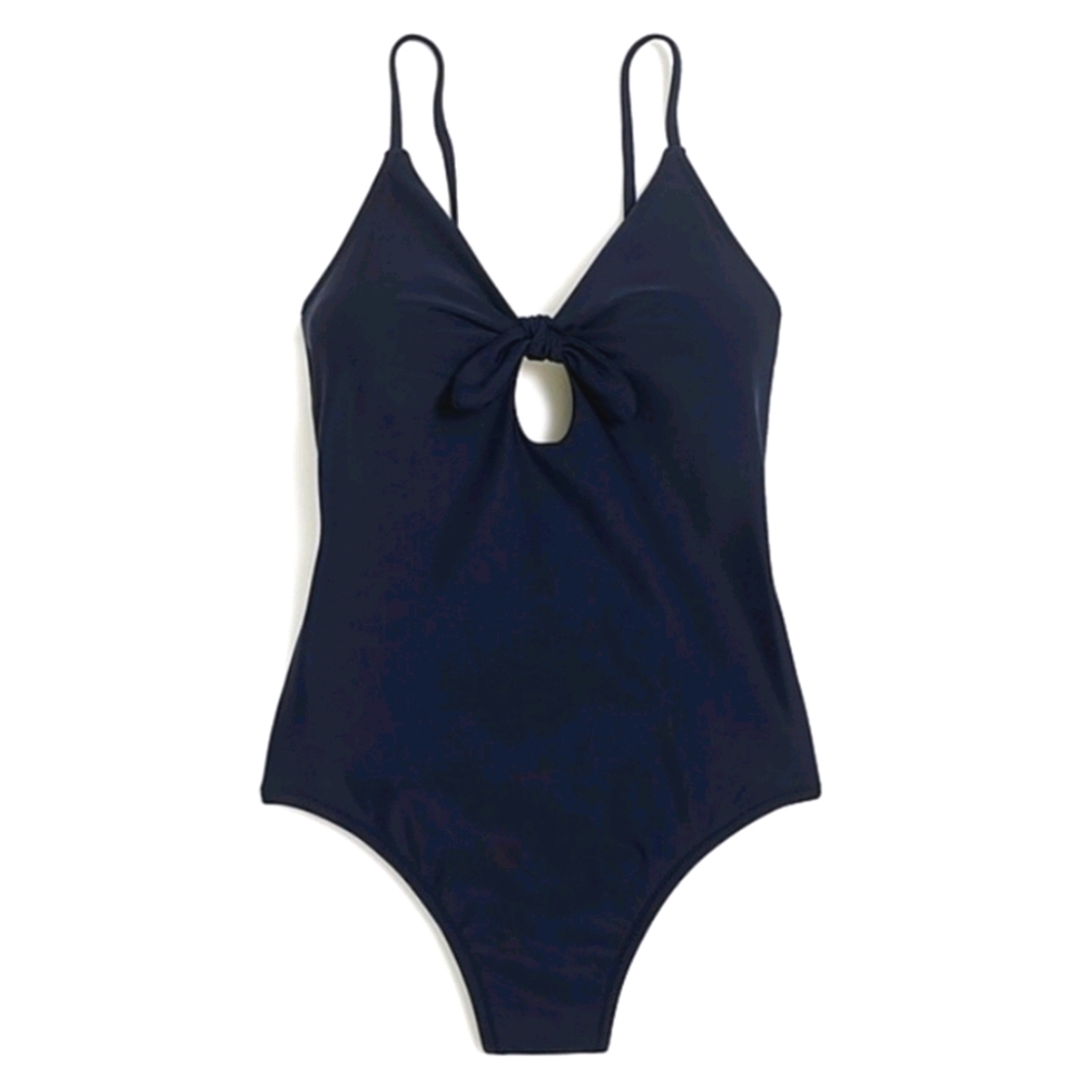 J. Crew NEW Navy One Piece Swimsuit